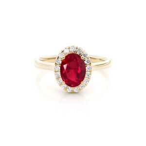 Ruby Engagement Ring